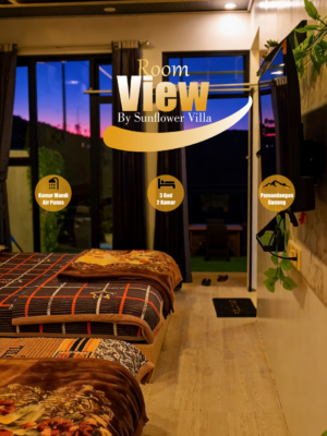 Room View Villa Dieng dengan Fasilitas Lengkap dan Harga Terjangkau